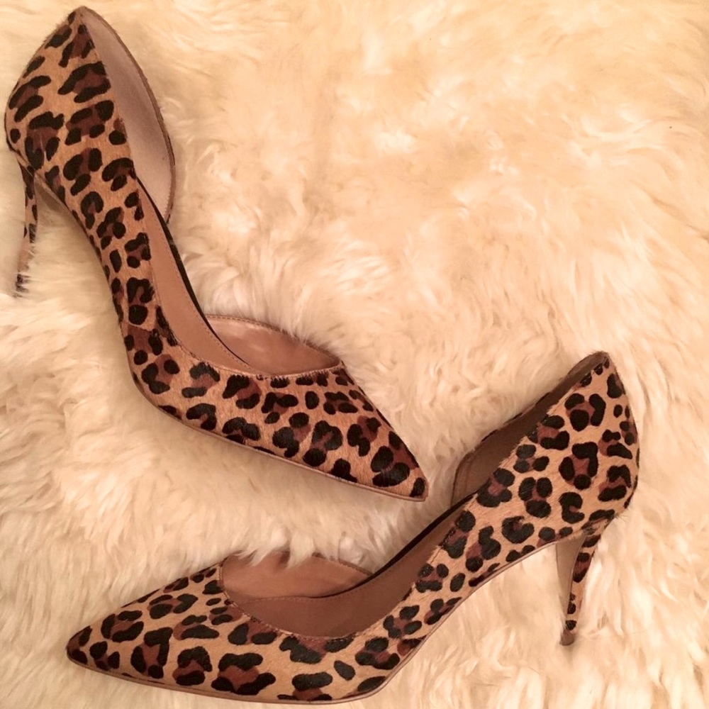 Great condition animal print pumps by J. Crew